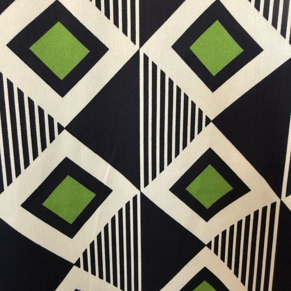 💋 Nine West Geometric Patterned Women's Top 162 - Picture 5 of 8